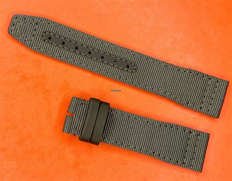 iwc textile strap|iwc watch straps for pilot.